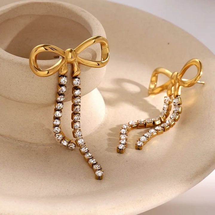 Bow Earings
