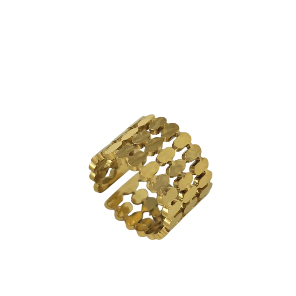 Adjustable stainless steel ring...Super quality with Unique style